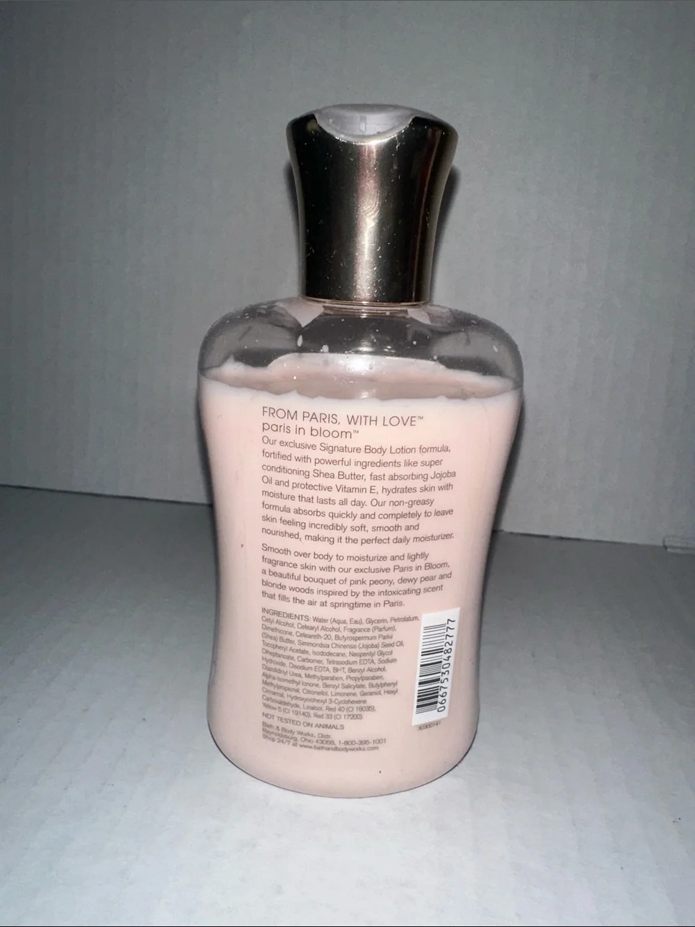 Bath & Body Works Pink Paris in Bloom Body Lotion